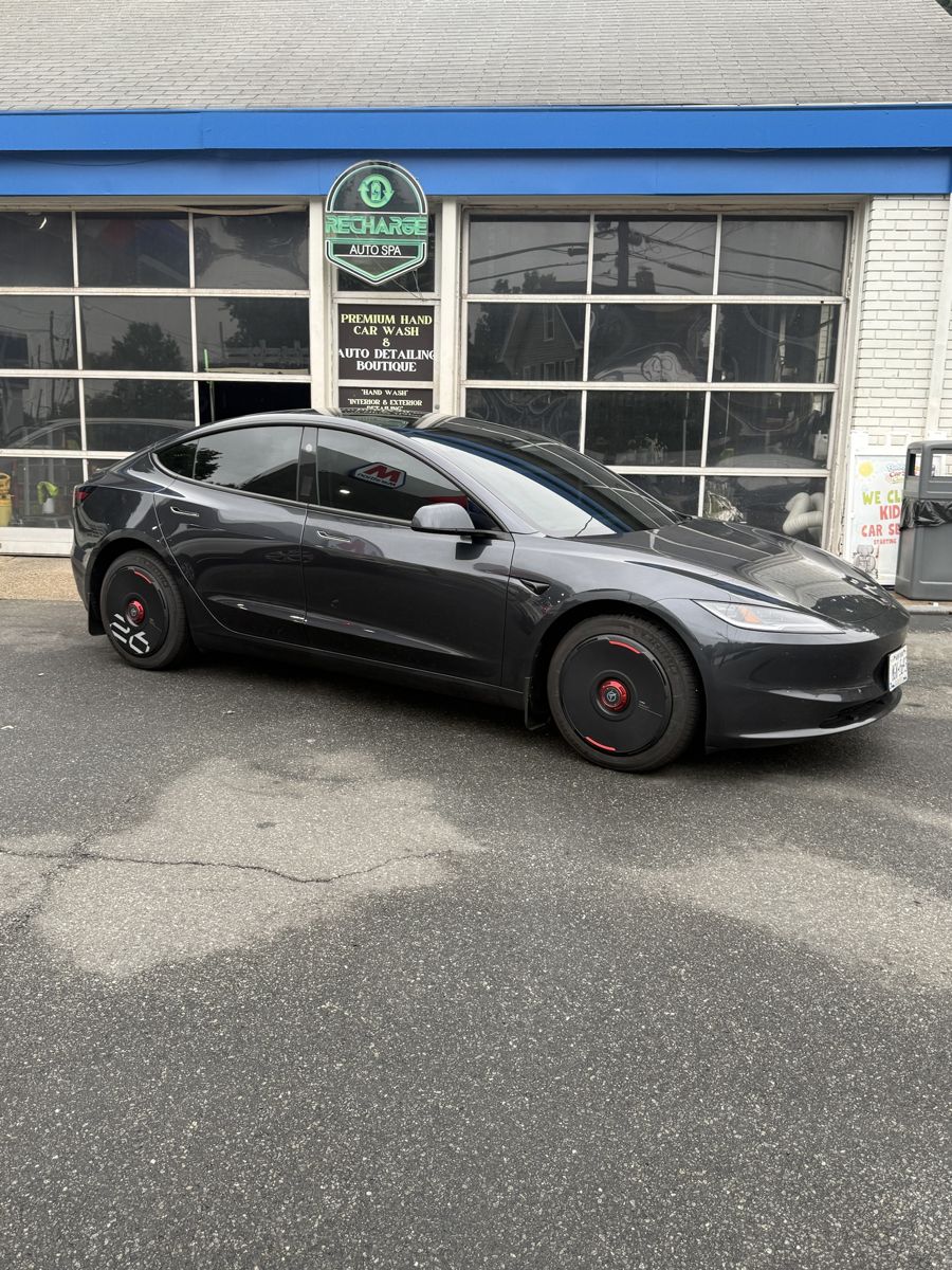 Tesla Model 3 at Recharge Auto Spa